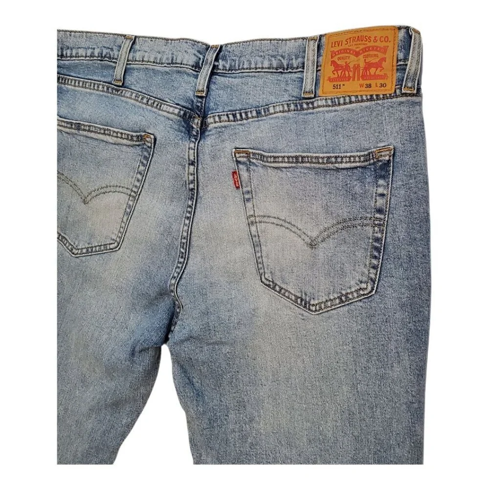 Levi Strauss SZ 38 X 30 Men's 511™ Slim Fit Authentic Soft Stretch Levis Jeans